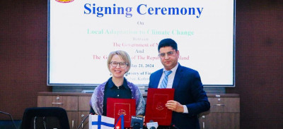 फिनल्याण्डले १ अर्ब ८७ करोड अनुदान सहायता दिने