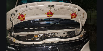 गाडीमा आगो लागिहाले तत्काल निभाउने ‘अटोमेकिट एक्सटिनगुजर’ नेपालमा