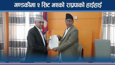 गण्डकीमा सत्ता गठबन्धनलाई ‘थप्पड’, पाण्डे फेरि मुख्यमन्त्री