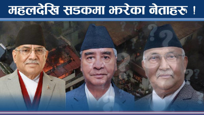 नेताका घरहरुको यस्तो रेकर्ड ! महलका जवानी हुँदै खरानी !