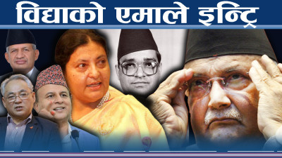 ओलीसंगको टसलपछि पहिलो पटक एमालेको ब्यानरमा विद्या प्रमुख, ओली–प्रचण्ड छलफल अर्कै !