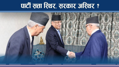 पार्टी सत्ता लम्ब्याउने नेताहरु सरकारको लुछाचुडीमा, को कस्तो ?