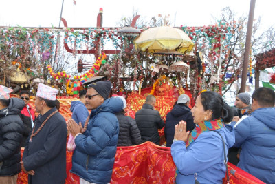 एक वर्षमा दुई लाख ३१ हजार भक्तजनद्वारा पाथीभराको दर्शन