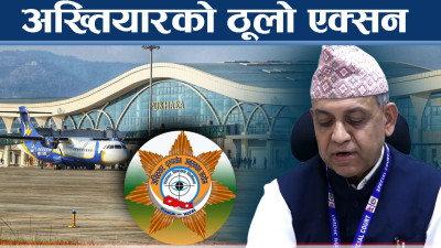 पोखरा एयरपोर्ट काण्डः अख्तियारको ठूलो एक्सन, मन्त्री कार्कीसहित १४ जनाविरुद्ध मुद्दा