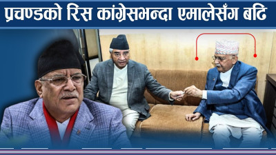 संसदमा दलहरुबीच चल्यो घोचपेच, प्रचण्डको आरोपमा एमालेको प्रतिरक्षा