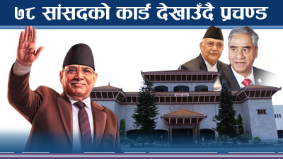 सत्ता फेरि पुग्न प्रचण्डको यस्तो रणनीति, ७८ सांसदमा पुरा विश्वास 