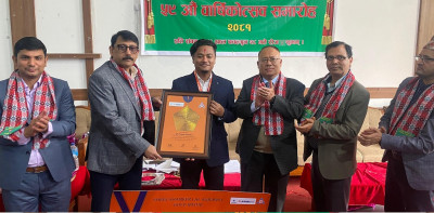 थापाथली क्याम्पसका प्रजेश श्रेष्ठले पाए ‘शंकरलाल अग्रवाल गोल्ड मेडल २०८१'