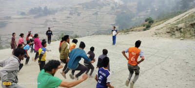 रारामा १० जिल्लाका १७ टिम कबड्डीमा भिड्दै