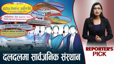 ४५ सार्वजनिक संस्थानः अधिकांश ऋणमा चुर्लुम्मै