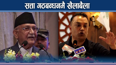 ओलीप्रति गगनको कटाक्षः बिड तात्यो, ताप्के तातेन