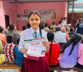 एसईई नतिजा म्याग्दीमा लिटल गार्डेन एकेडेमीकी बिदिशा सुबेदी सवोत्कृष्ट