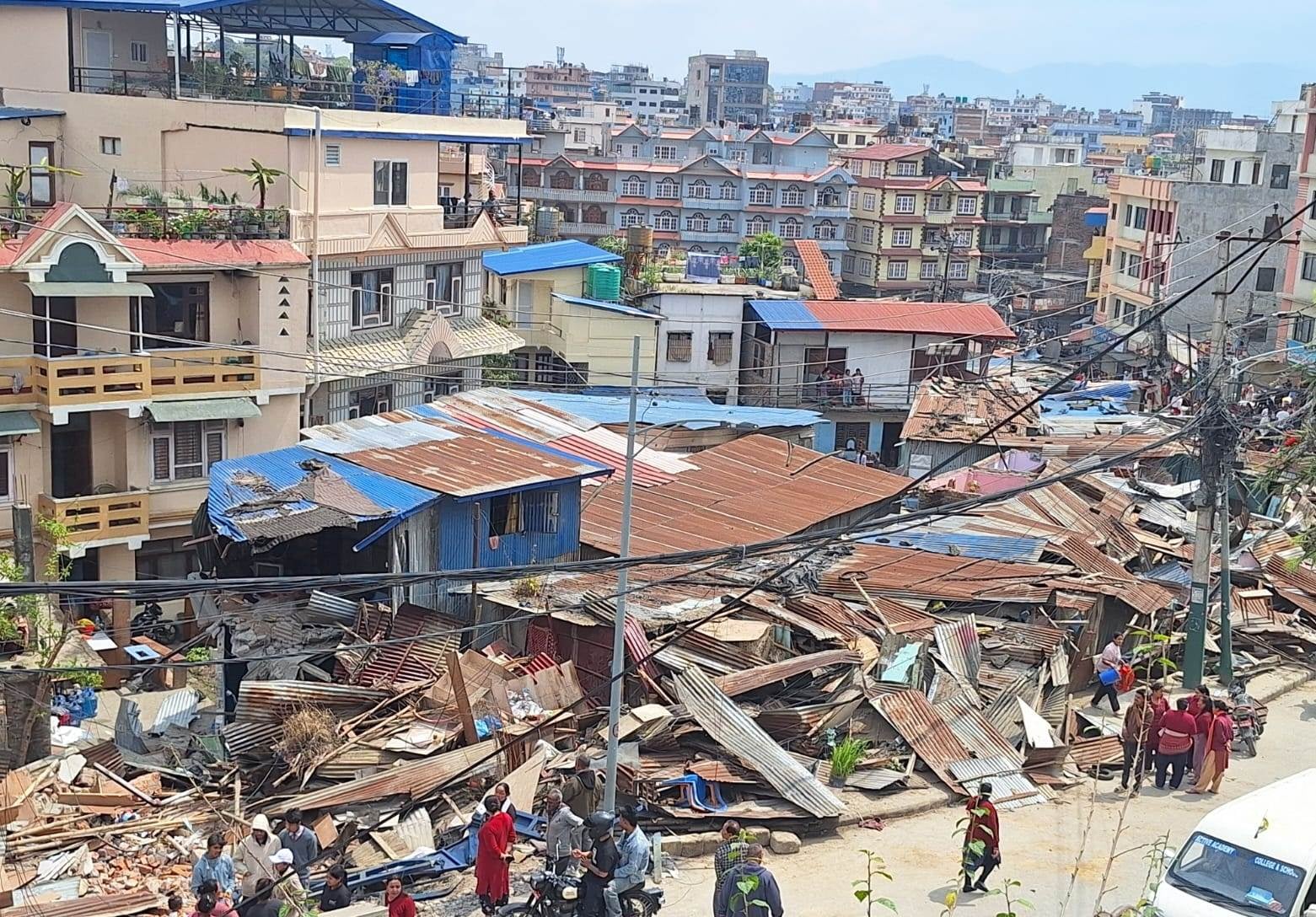 टोखा दाहालगौंडा क्षेत्रको अतिक्रमित जग्गा खाली गराइयो