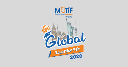 मोटिफ एजुकेशनको ‘गो ग्लोबल एजुकेशन फेयर २०२६’ हुँदै, लक्की ड्रमा म्याक बूक जित्ने मौका