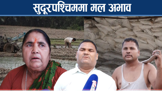 मल र सिचाई नहुँदा सुदूरपश्चिममा किसान सधैं समस्यामा