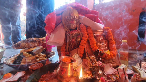 वीरगञ्जमा भीमसेन देवताको मूर्तिको प्राण प्रतिष्ठा सम्पन्न 