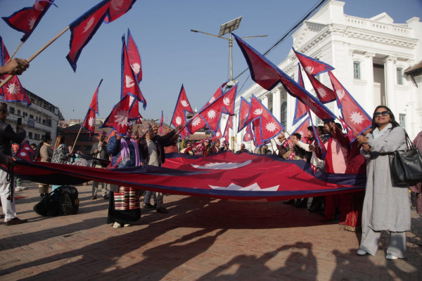 यसरी मनाइयो सातौँ राष्ट्रिय झण्डा दिवस (तस्बिरमा)