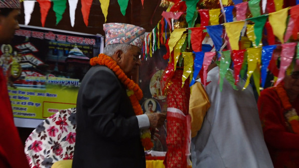 राष्ट्रपतिद्वारा शक्तिपीठको दर्शन र पूजा-आराधना