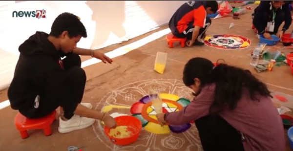 दोस्रो उपत्यकाव्यापी रनिङ्ग शिल्ड मण्डला प्रतियोगिता हुँदै