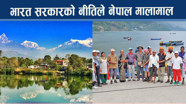 भारतमा गर्मीले हायलकायल, चिसो खोज्दै पोखराभरि भारतीय नागरिक