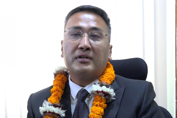 पदभार ग्रहण गर्दै सेबोनका अध्यक्ष श्रेष्ठले भने- 'नयाँ स्टक एक्सचेन्ज चाँडै अगाडि बढाउँछु'