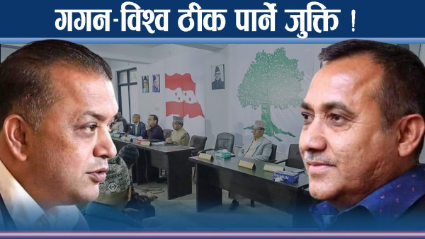 कांग्रेसभित्र नोकझोक, शेखर–गगनलाई अलमलाउँदै संस्थापन पक्ष