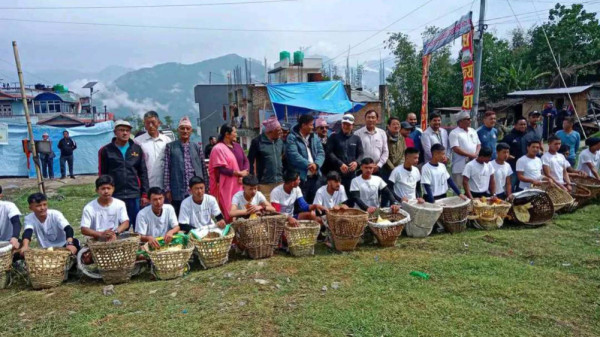 ‘ताप्लेजुङ पर्यटन महोत्सव २०८१’ : डोको क्यारी रन प्रतियोगिताको उपाधि छत्र कार्कीलाई