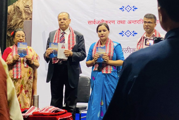 क्रान्ति पराजुलीको उपन्यास ‘प्रिय स्वप्नद्रष्टा’ सार्वजनिक