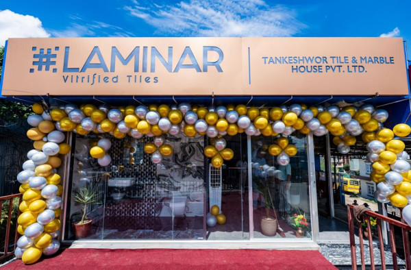 कलंकीमा लेमिनार टायल्सको नयाँ डिलर शोरूम उद्घाटन