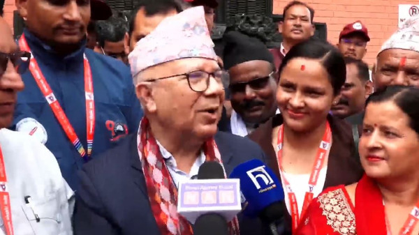 वर्तमान सरकारले संसदको सामना गर्ने आँट राख्नुपर्छ  : अध्यक्ष नेपाल