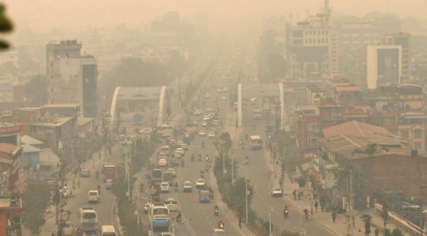 काठमाडौँमा प्रदूषण उच्च, मास्क लगाउन आग्रह 