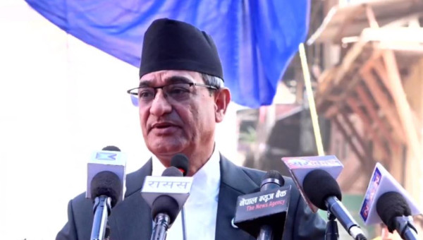 प्रकृतिलाई बिगारेर आफैँ जोखिम निम्त्याउन हुन्न : गृहमन्त्री लेखक