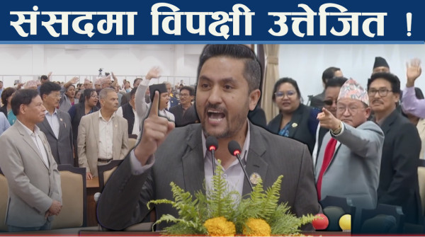 संसद रणसंग्राम बन्दै, प्रधानमन्त्री खोजेको खोज्यै विपक्षी