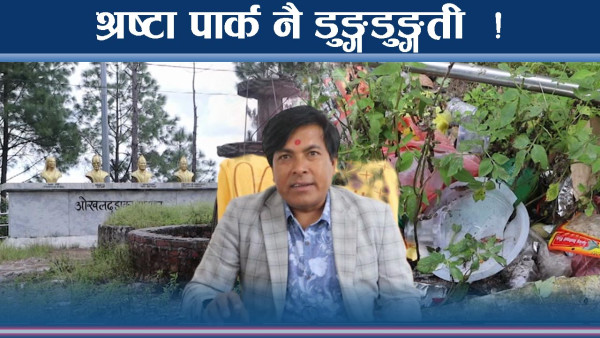 श्रष्टा पार्कको विजोगले स्थानीय चिन्तित