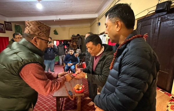 सिटिजन्स बैंकद्वारा भीमसेन मन्दिरको गुठी व्यवस्थापन समितिलाई रु ५१ हजार सहयोग