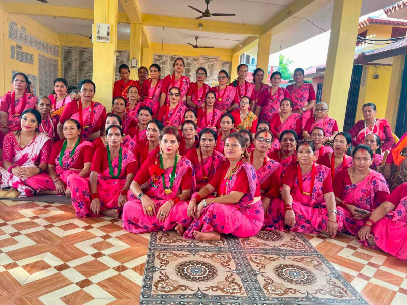 प्रगति महिला समूहबाट सरकारकाे उद्धार कोषमा १ लाख १ हजार सहयोग