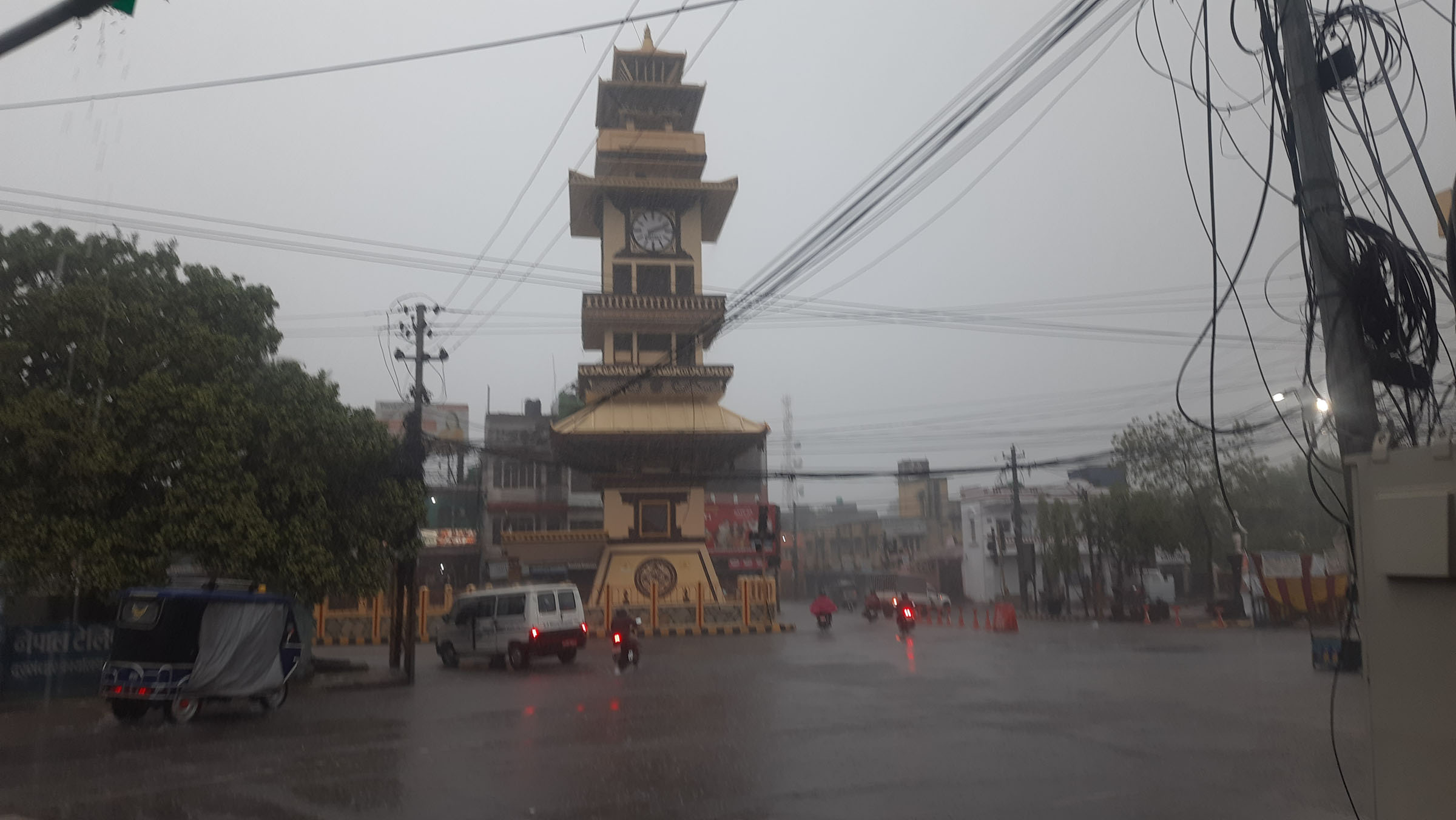 तराईमा उच्च वर्षा,  कुन ठाउँमा कति भयो वर्षा ?