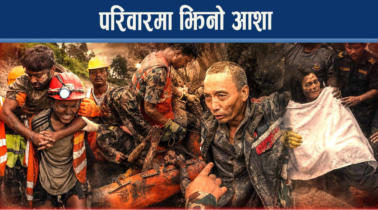 बाढीको एघारौं दिनमा पनि जिवित भेटिएपछि परिवारमा झिनो आशा