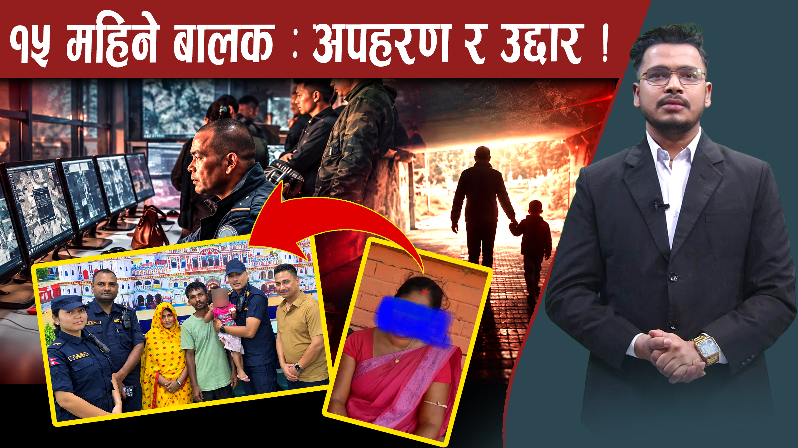 न फिरौति, न धम्की, १५ महिने बालकको अपहरणको कारण के ?