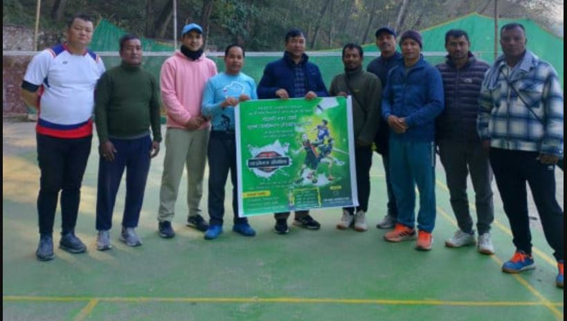 ठेचोमा गोदावरी नगरव्यापी खुल्ला मेयर कप ब्याडमिन्टन प्रतियोगिता हुँदै