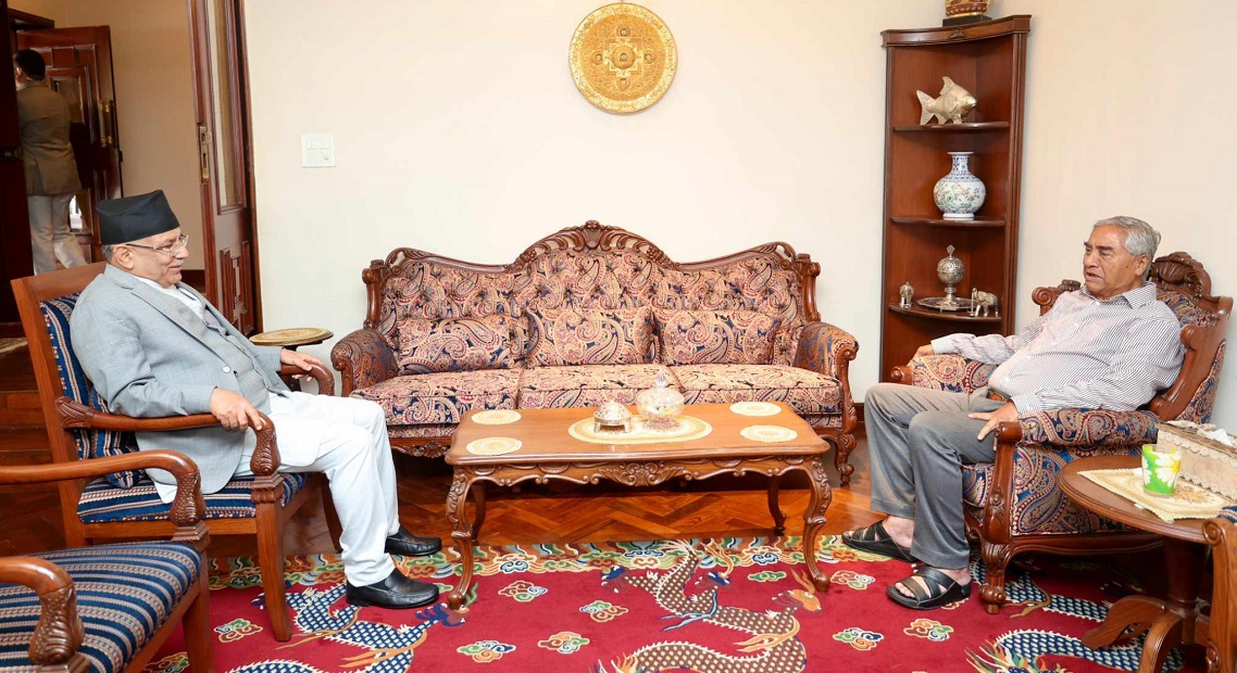 देउवा भेट्न बुढानीलकण्ठमै पुगे प्रधानमन्त्री !