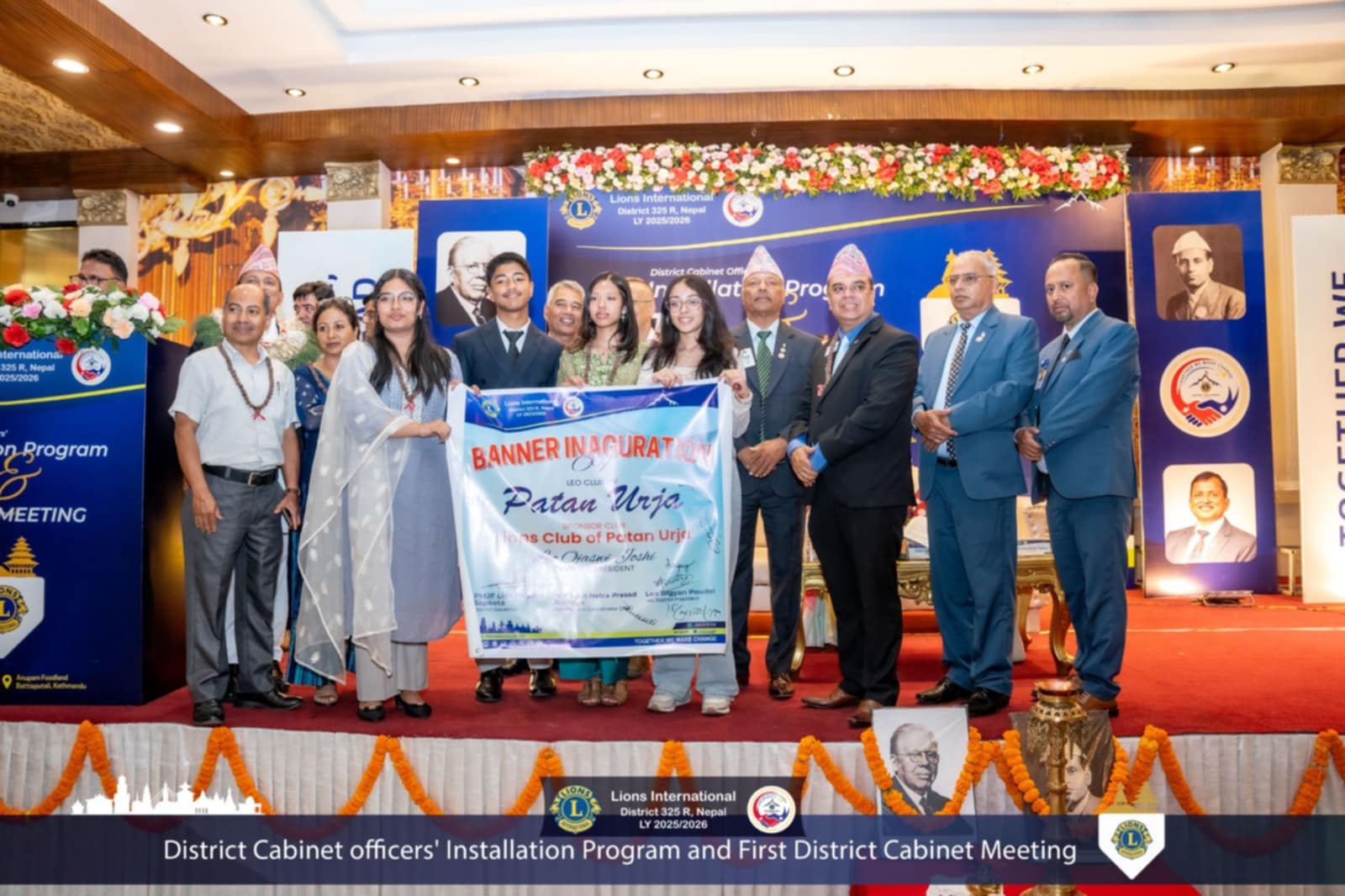 लायन्स क्लब्स इन्टरनेशनल जिल्ला ३२५–आरको प्रथम क्याबिनेट बैठक तथा पदस्थापन समारोह सम्पन्न