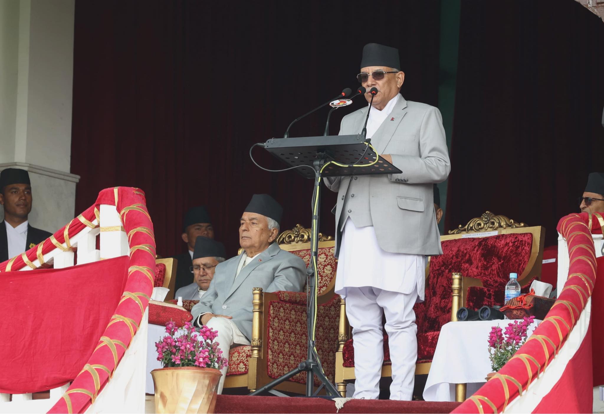 राष्ट्रिय स्वाधीनता दुर्घटनामा पर्ने खतरा छ : प्रधानमन्त्री